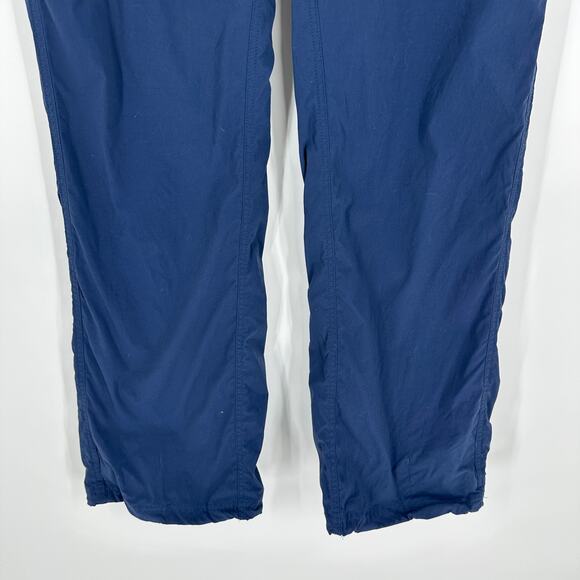 L.L. Bean Womens Water-Repellent Comfort Trail Pants Straight Leg Navy 10 - Picture 3 of 9